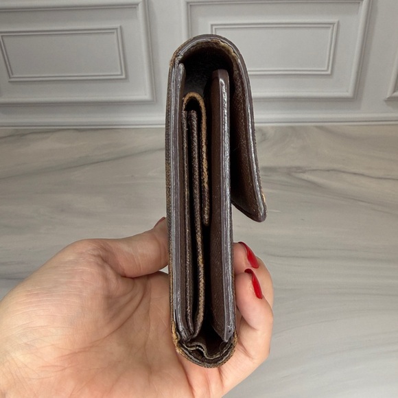 Louis Vuitton Damier Ebene Etui Papier Wallet | Trifold Snap | Authentic - Picture 4 of 10